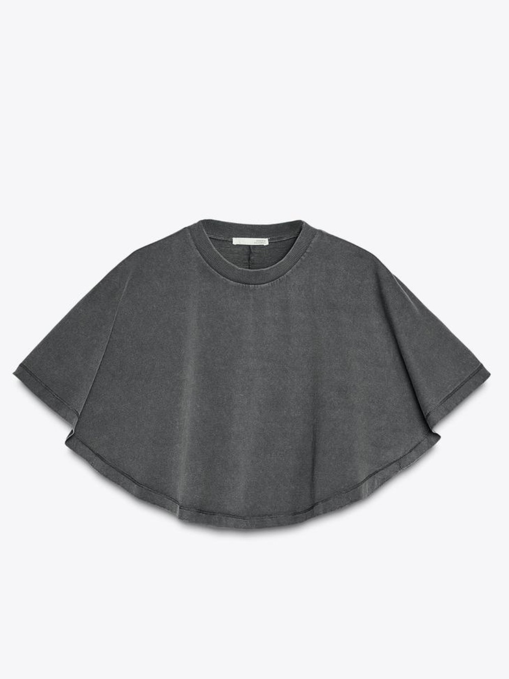 Zara Washed Effect Cape T-shirt